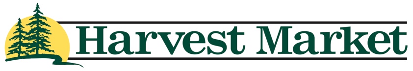 A logo of Harvest Market